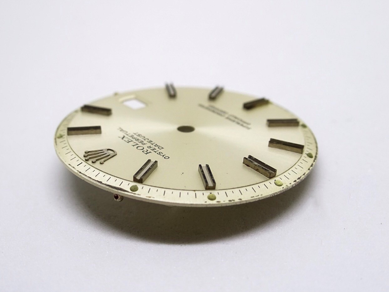 Rolex Datejust Piepan Wide Boy Watch Dial Big Block 1601 1603 1605 1607 1600