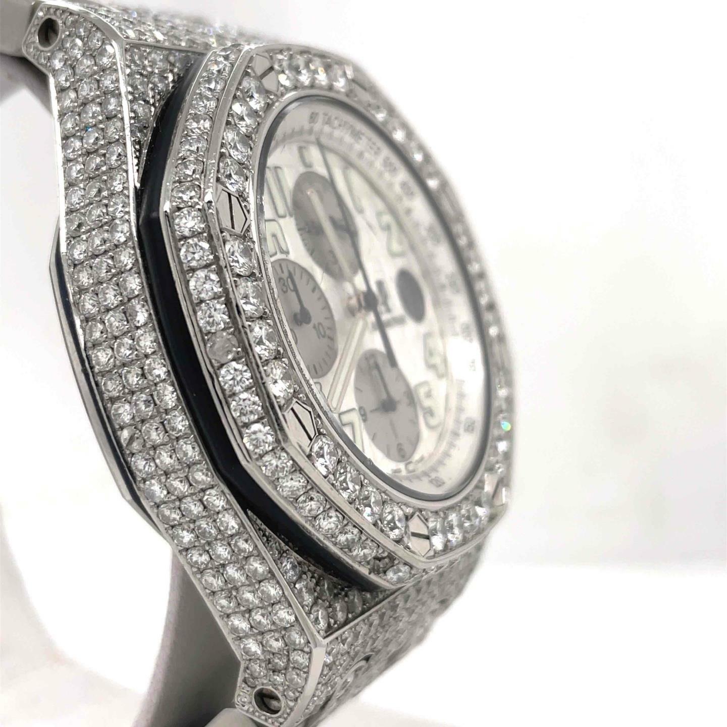 Audemars Piguet Royal Oak Offshore 42 mm Custom Bust Down 25721ST.OO.1000ST.07.A