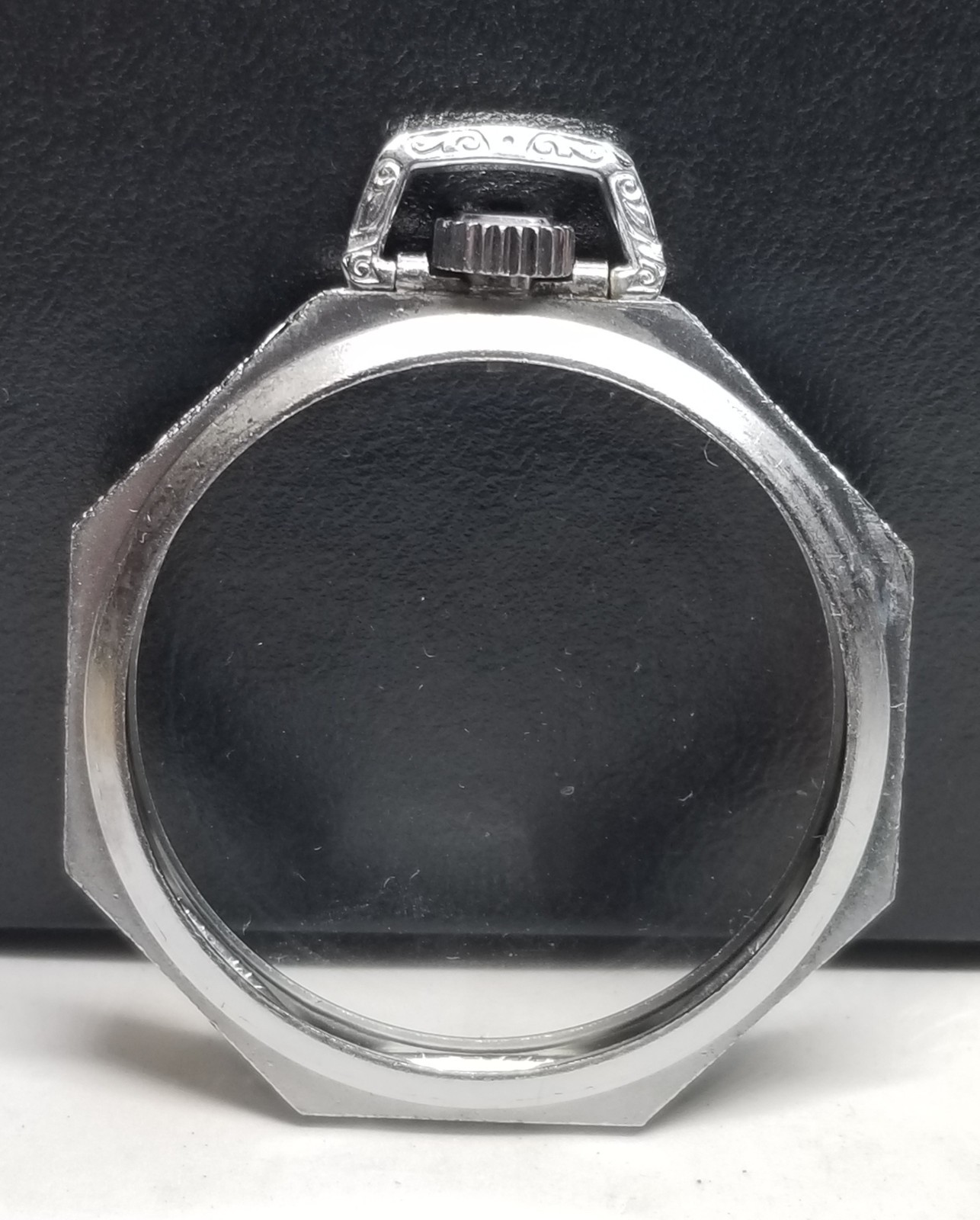 FAPW681 Star W.C. Co. 38mm Aluminum Pocket Watch Case Only, No Movement.