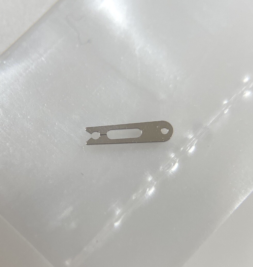 Genuine Rolex Cal 3135 Part #560-2 Spring-clip for Oscillating Weight (.165mm)