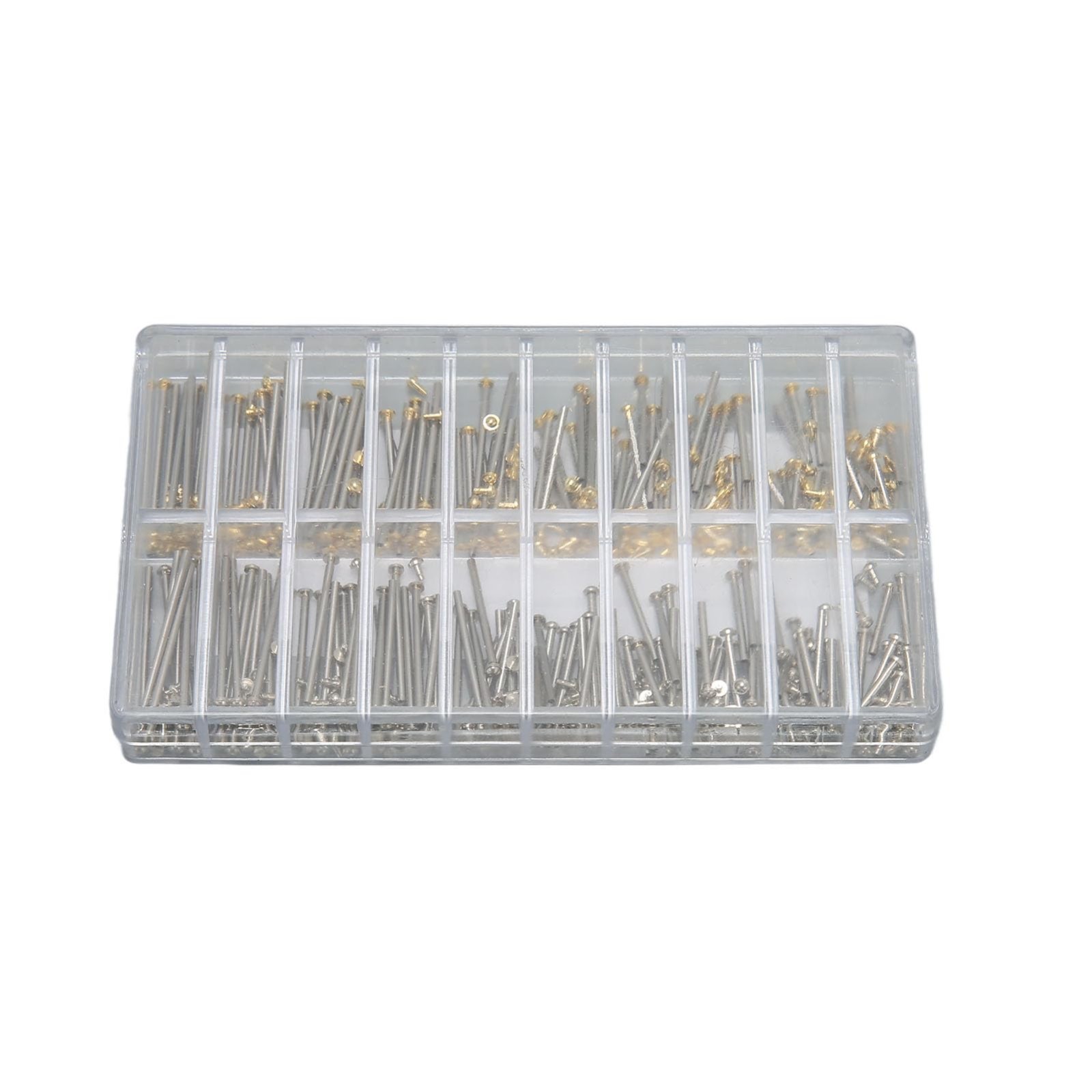 200pcs Watch Screw Tubes, Link Part Screws for Band & Buckle Repair, Lug Pins
