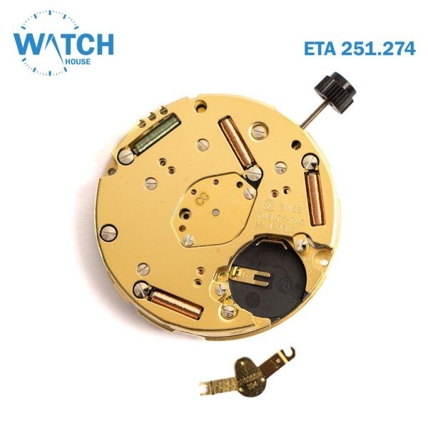 ETA 251.274 SWISS🇨🇭 MADE MOVEMENT, REPLACES 251.272 Quartz NEW!