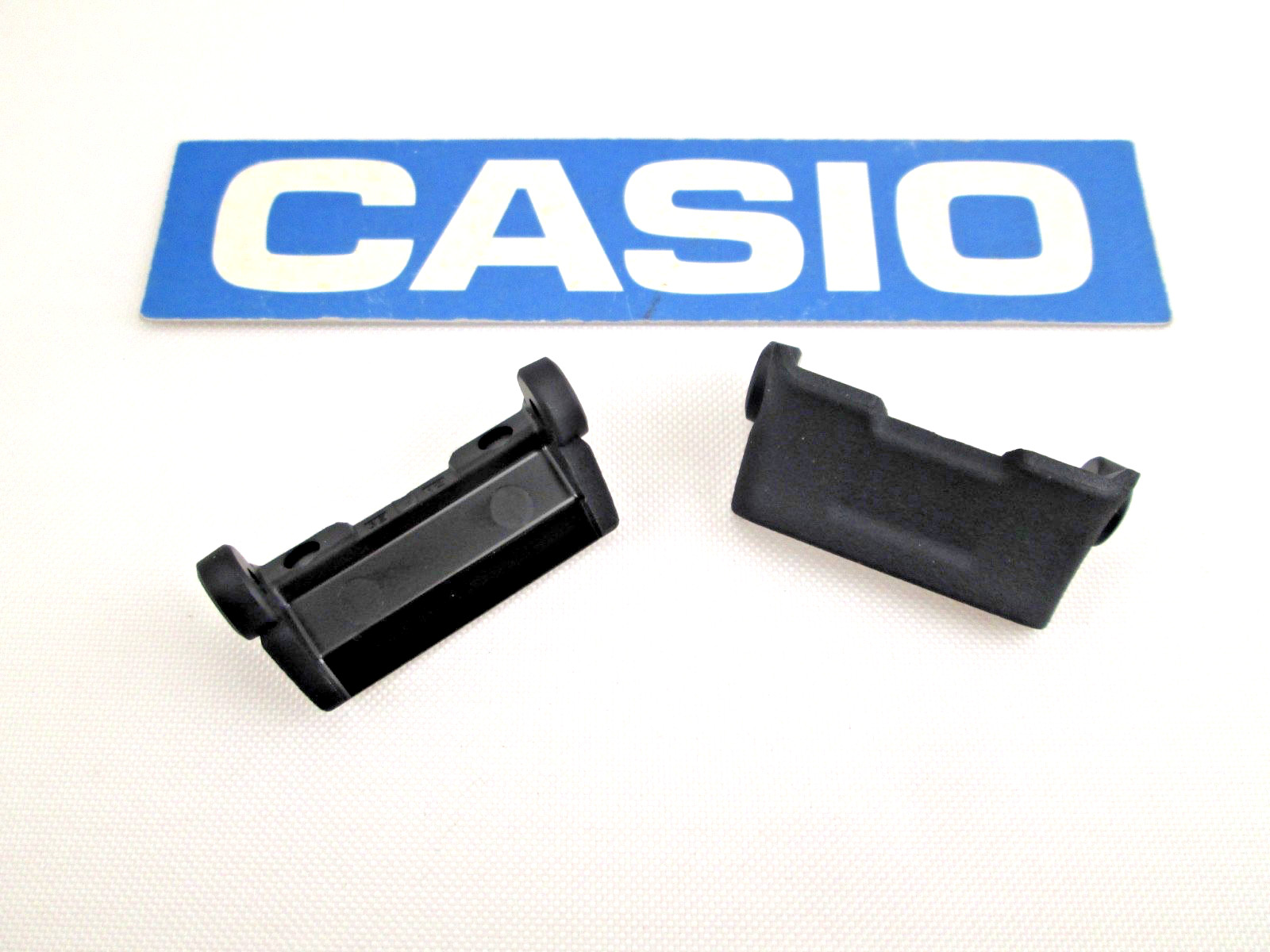 G-Shock Mudmaster GWG-2000 GWG-2000CR GWG-2040FR black resin band end pieces X 2
