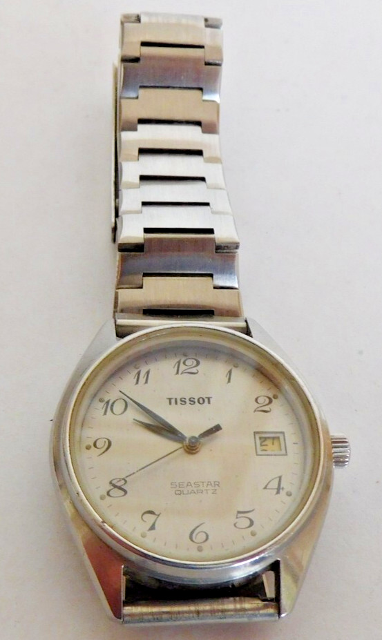 GENTS TISSOT SEASTAR LE LOCLE SWISS QUARTZ. CASE # 140210 MOVEMENT #2031