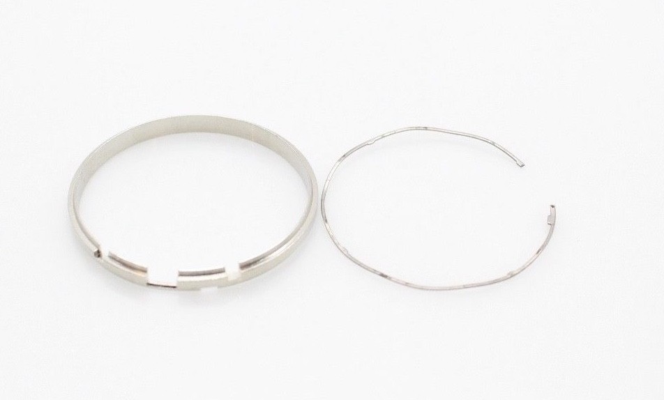 Movement Ring Holder W Spring Spacer For Seiko 6139-6005 6139-6007 6139-6009
