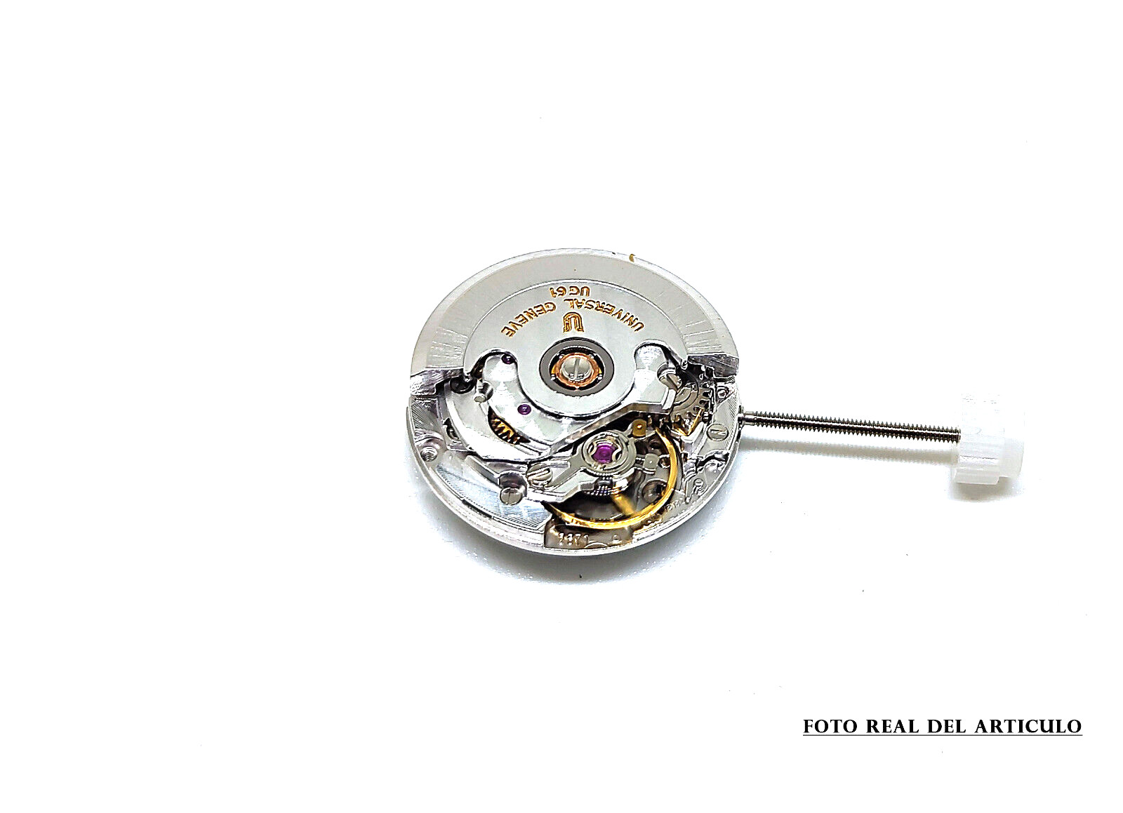 Replacement Movement Original ETA.2671/ Universal Marked Chrome Plated