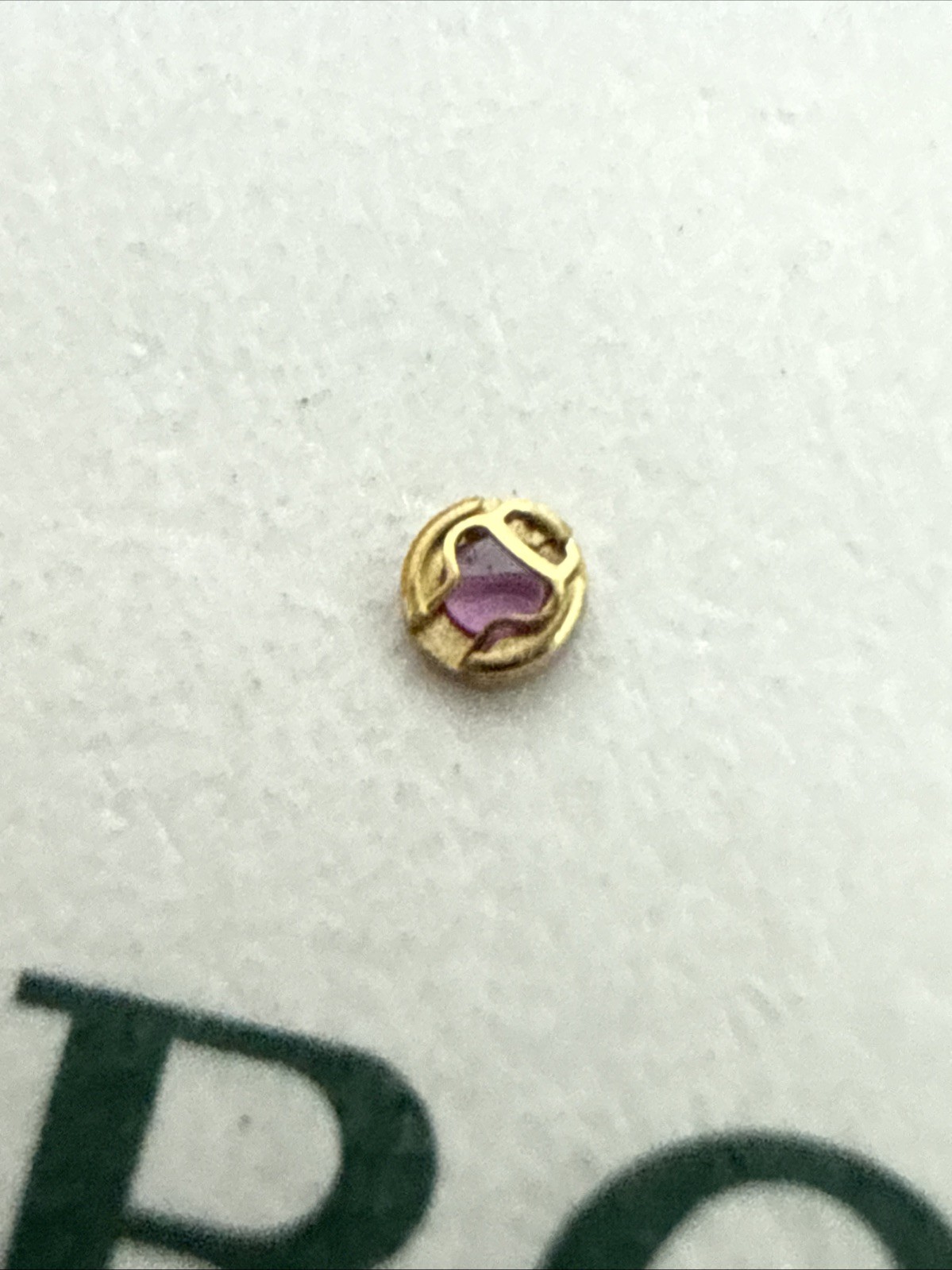 GENUINE Rolex 2135 2235 0913 Combined In Setting For Escape Wheel Upper Lower
