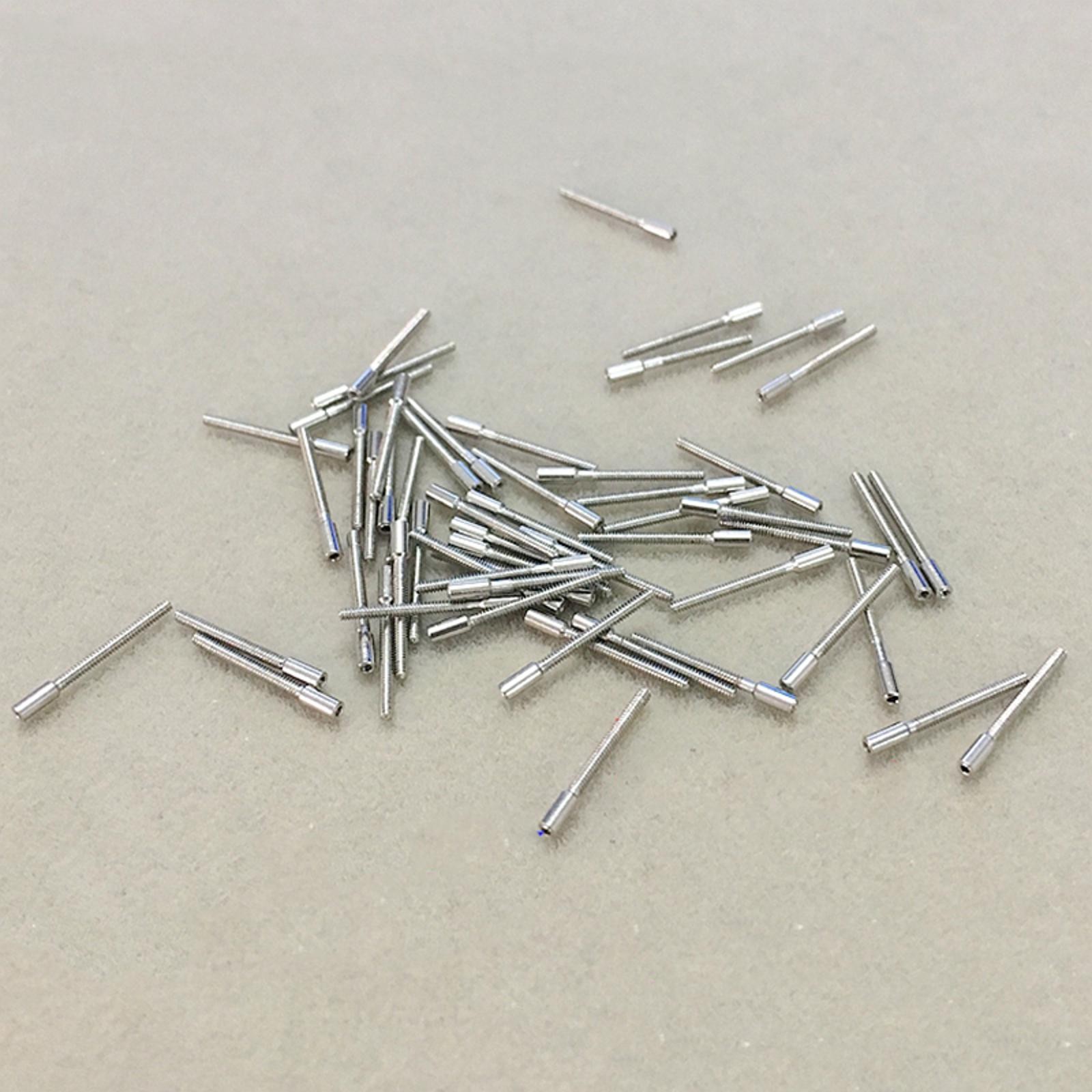 100PCS 11.5mm Steel Watch Winder Winding Stem Extensions Extenders 0.9mm