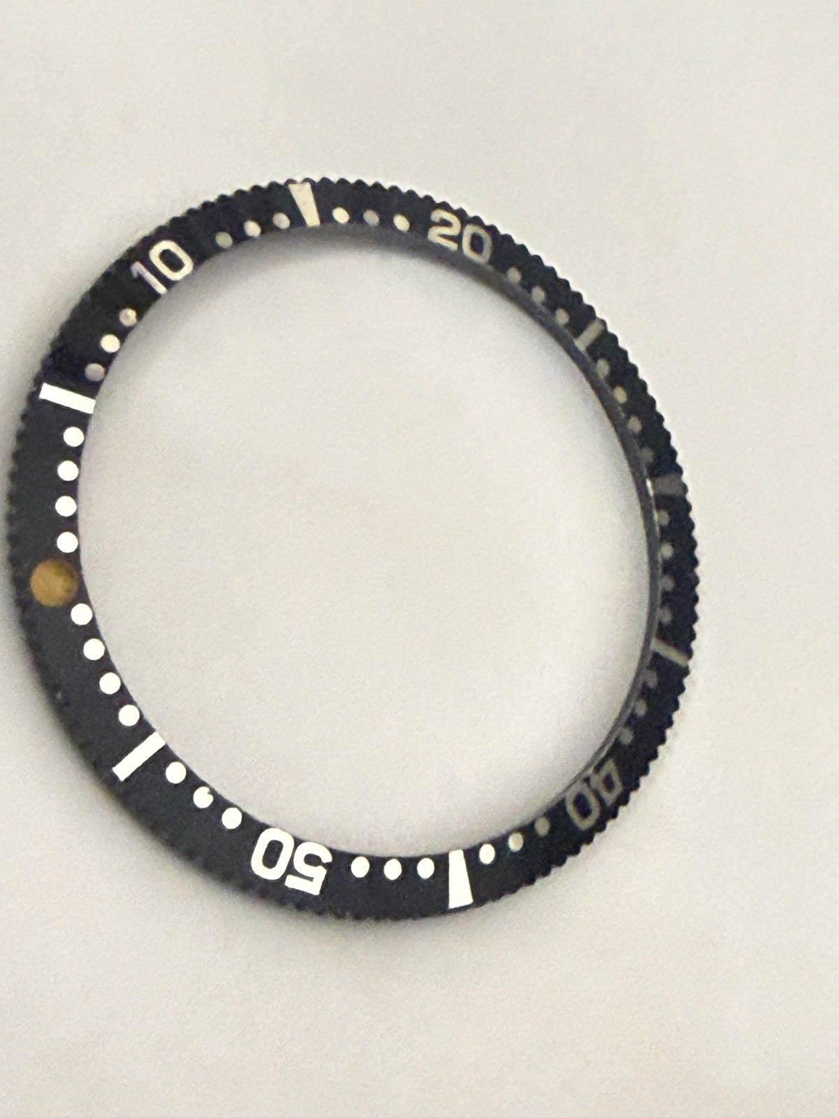 NOS Bezel Breitling Chrono-Matic Ref. 2112 Chronograph 38mm watch original black