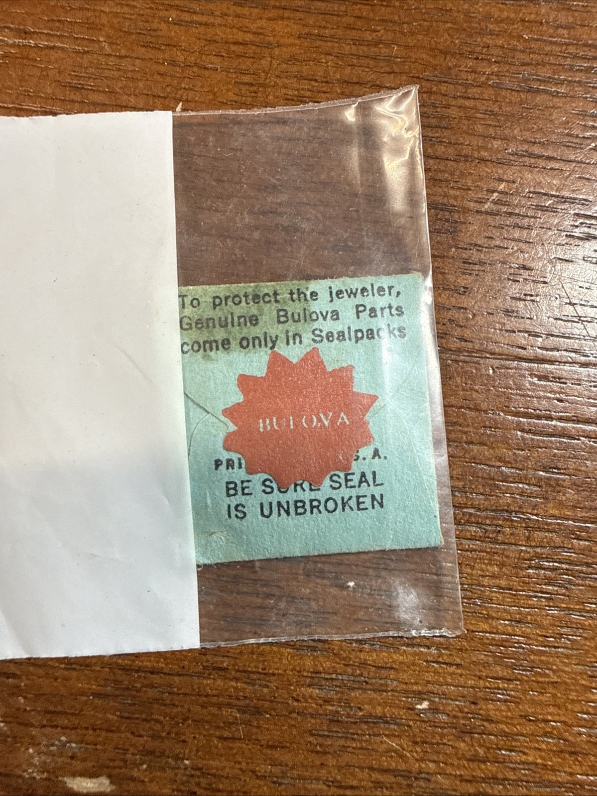 Bulova Factory Standardized Parts 5AH #53 Mainspring SEALED Jeweler Part NOS G