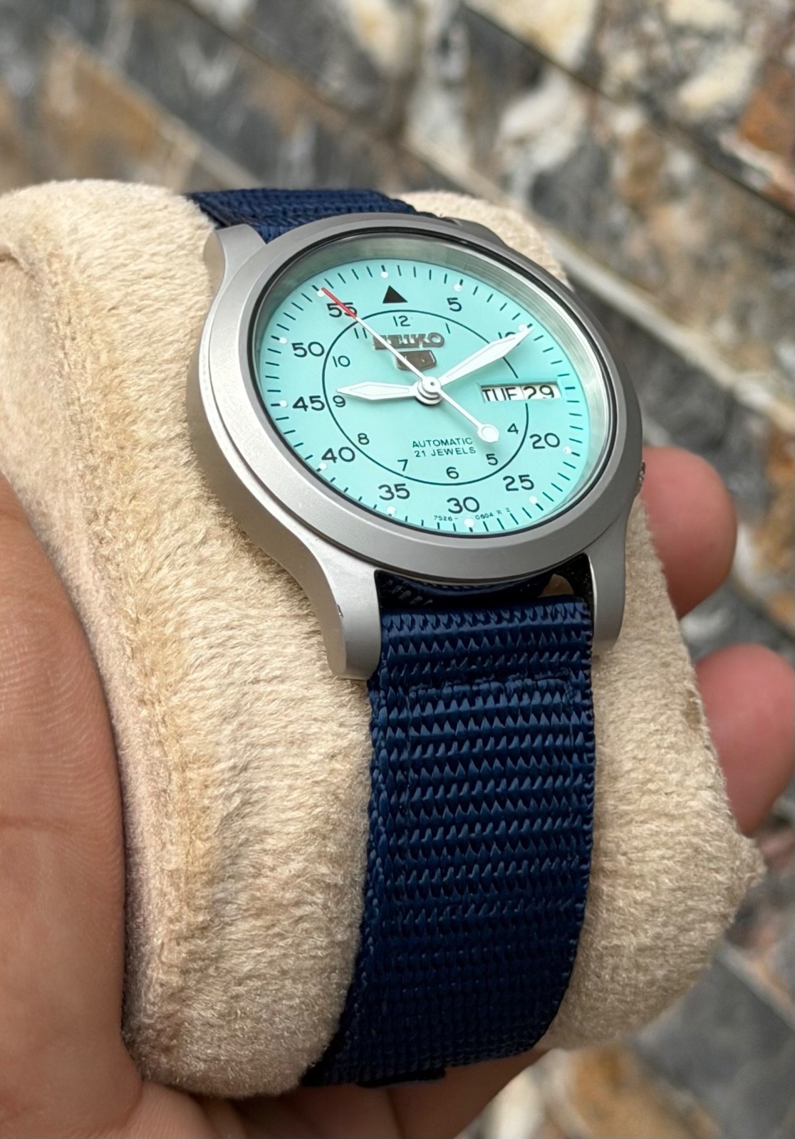 Seiko 5 Military Dial Watch 7s26 Movement Atomatic