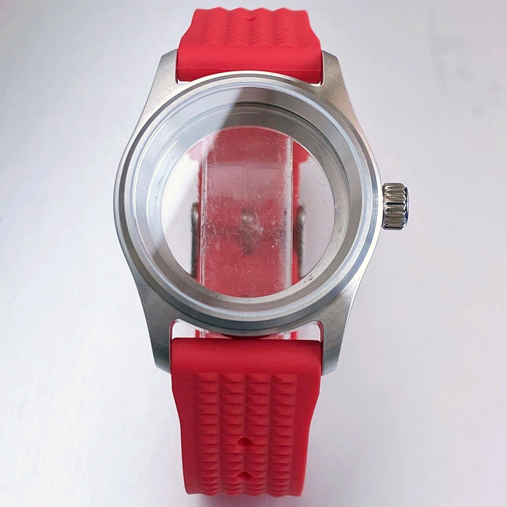 20ATM Stainless Steel 36/39mm Pilot Sapphire Watch Case For NH35 ETA2824 Movt