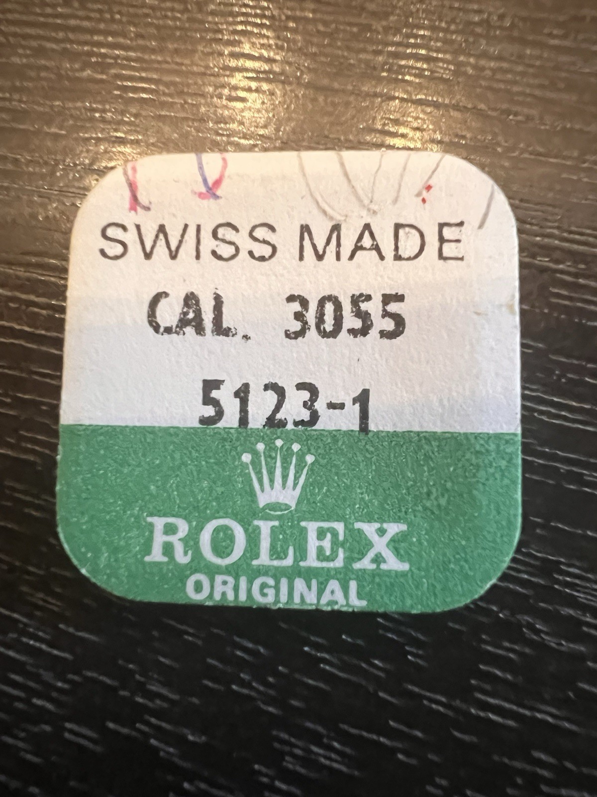 ROLEX-HOUR WHEEL SEATING 0.02mm-FACTORY SEALED-CAL 3055 PART 5123-1