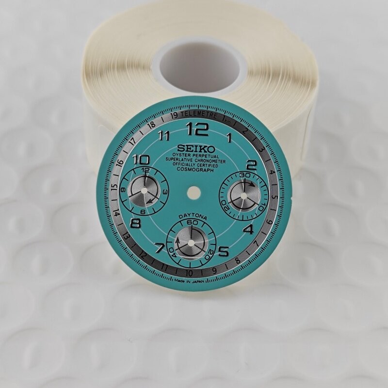 29.5mm Multi-functional Watch Dial No Luminous for Vk63 Movement Watch Parts