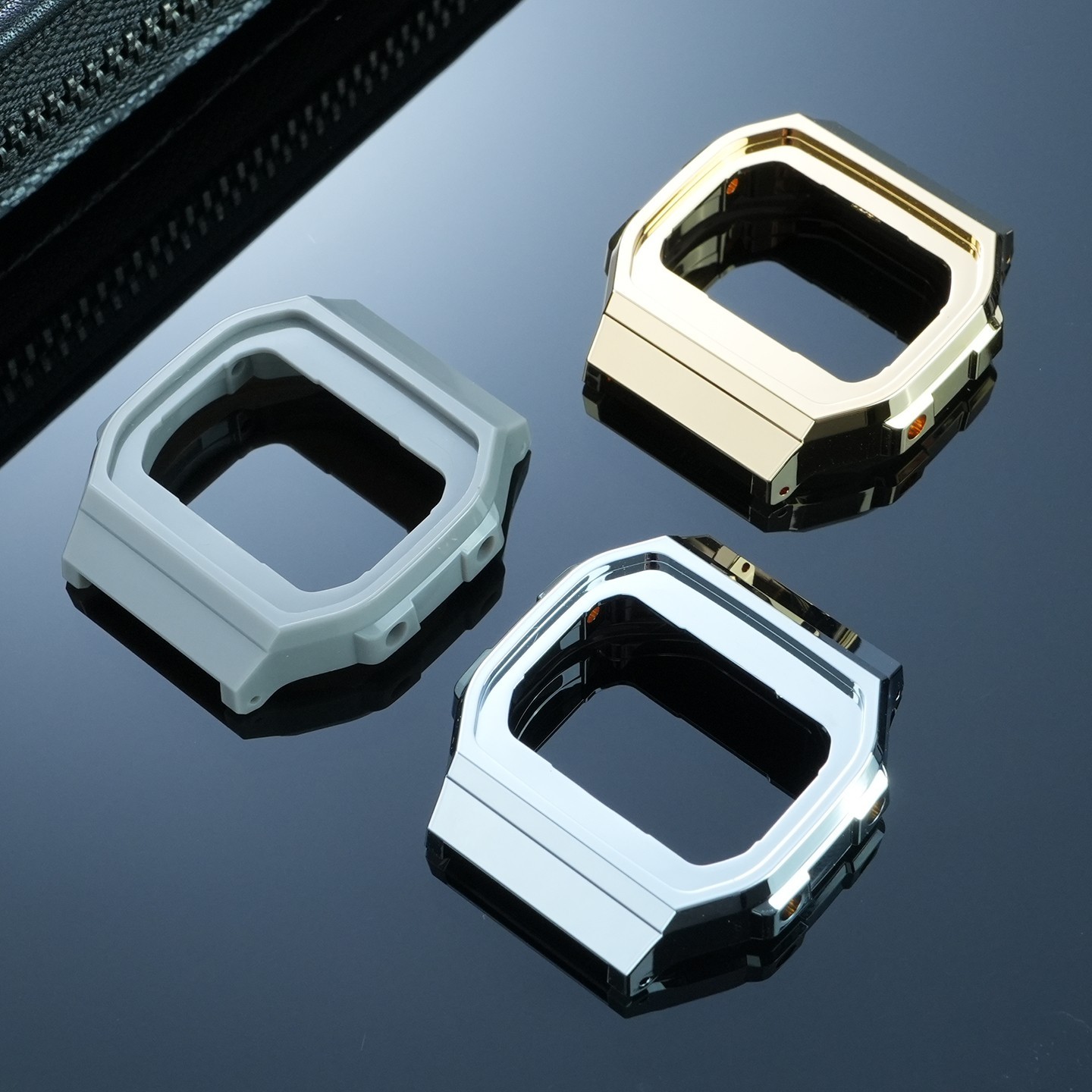 For Casio A168 ABS Hard Rubber Watch Inner Case A-168 Modified Plastic WatchCase