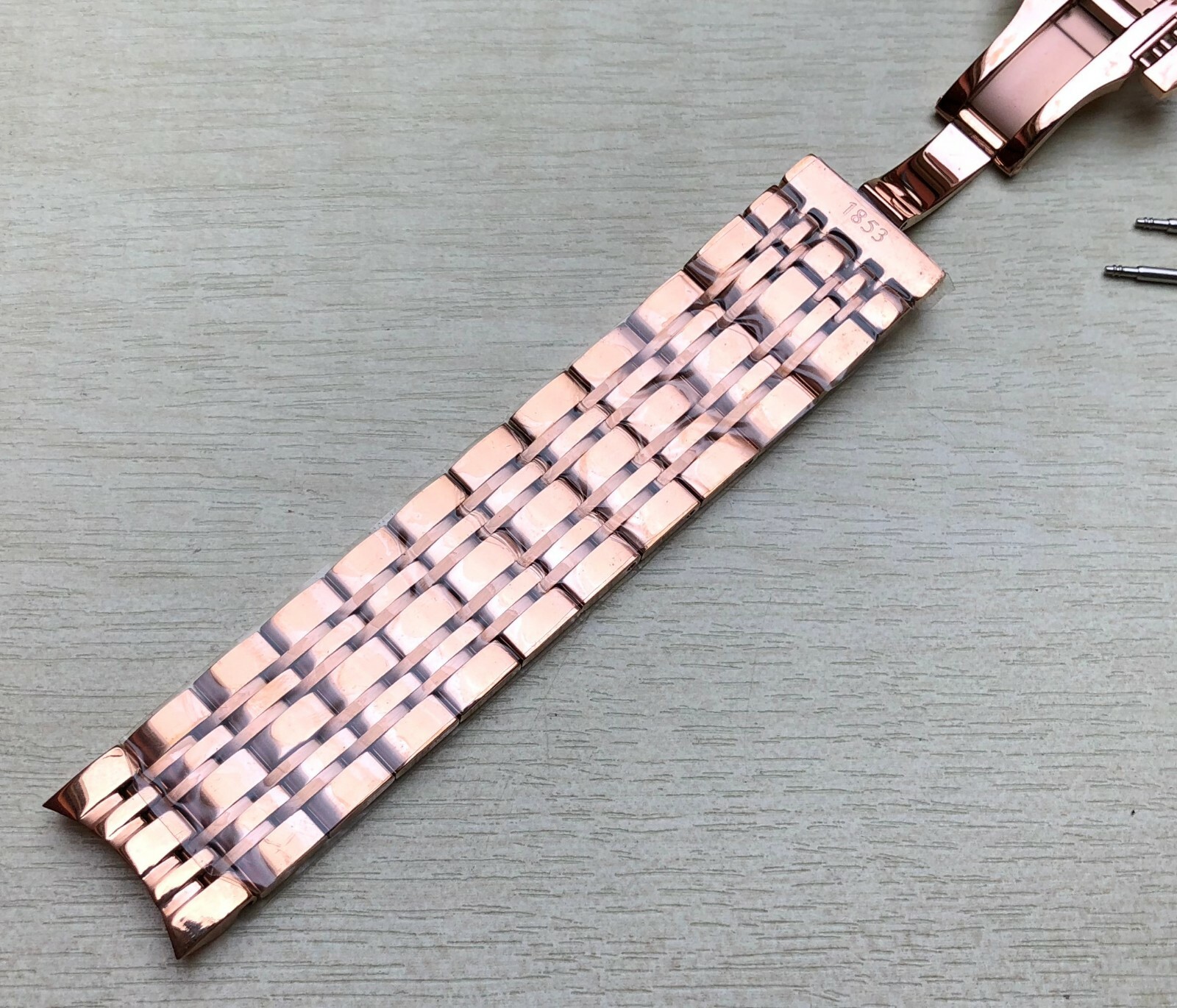 19mm ROSE GOLD Strap Fits Tissot Carson T085407A T085410A Bracelet/Band Watch