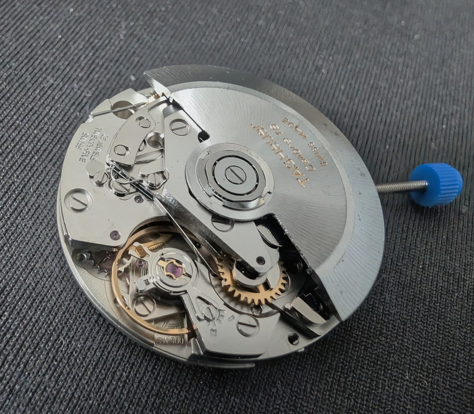 Sellita SW500 Genuine Tag Heuer Calibre 16 Movement / ETA Valjoux 7750.