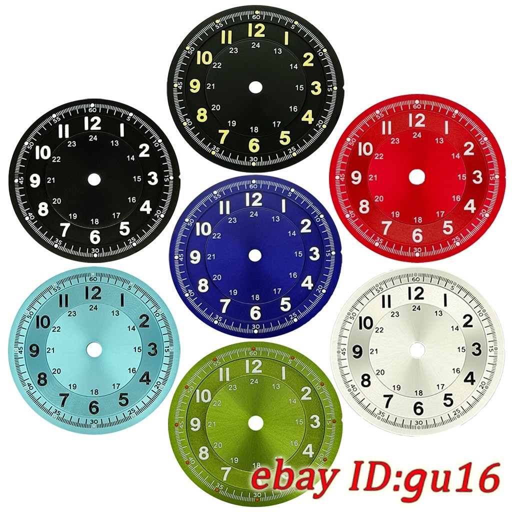 29mm Sterile Watch Dial Fit NH35 NH36 ETA2836 Mingzhu DG2813 Miyota8215 Movement