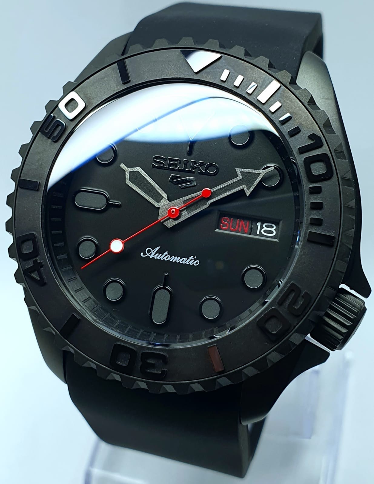 SKX007 Stealth Seiko Automatic Divers Watch
