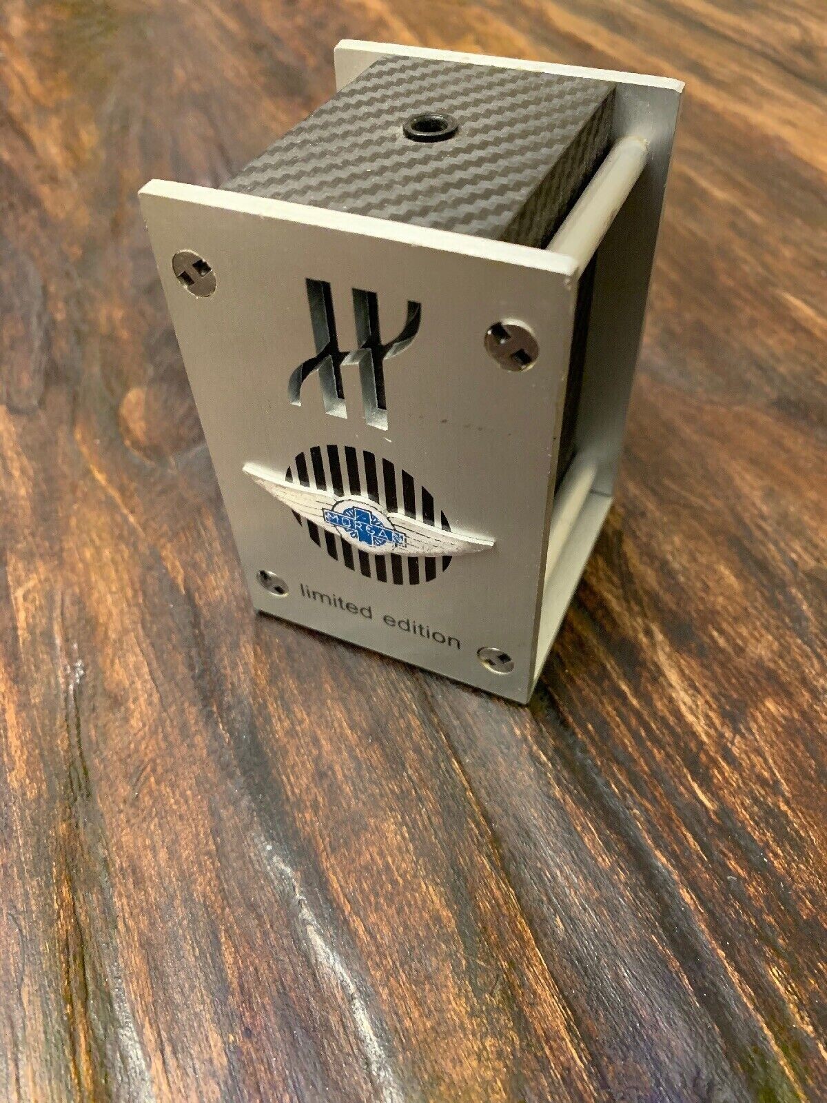 Limited Edition Hublot Morgan Watch Holder Display Stand Metal Carbon Swiss Made