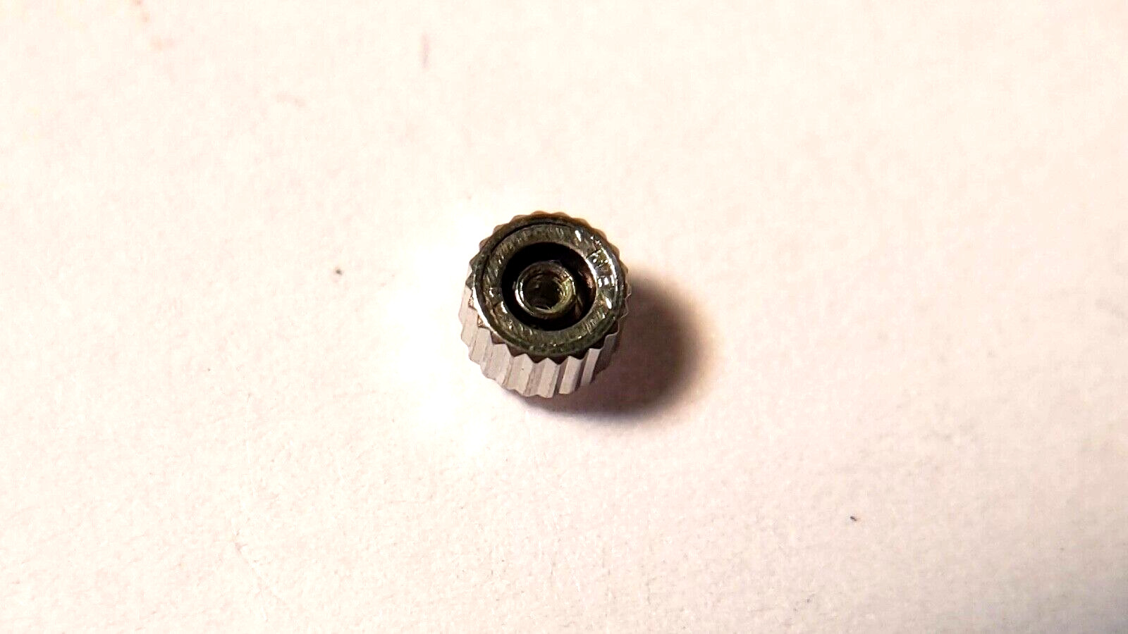 Genuine Omega CROWN S/S 3mm diameter. NEW, domed