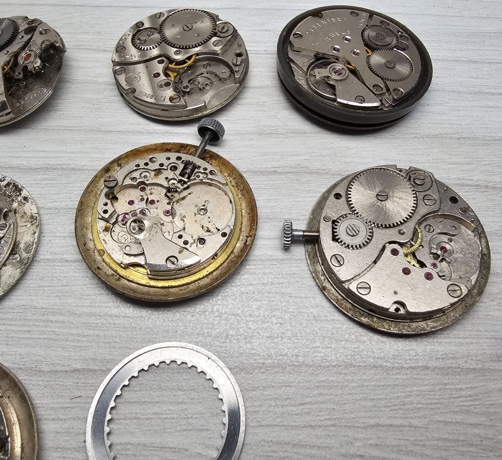 Watch Movement Poljot Raketa Zim Zarya Pobeda Soviet Mechanical Mechanism parts