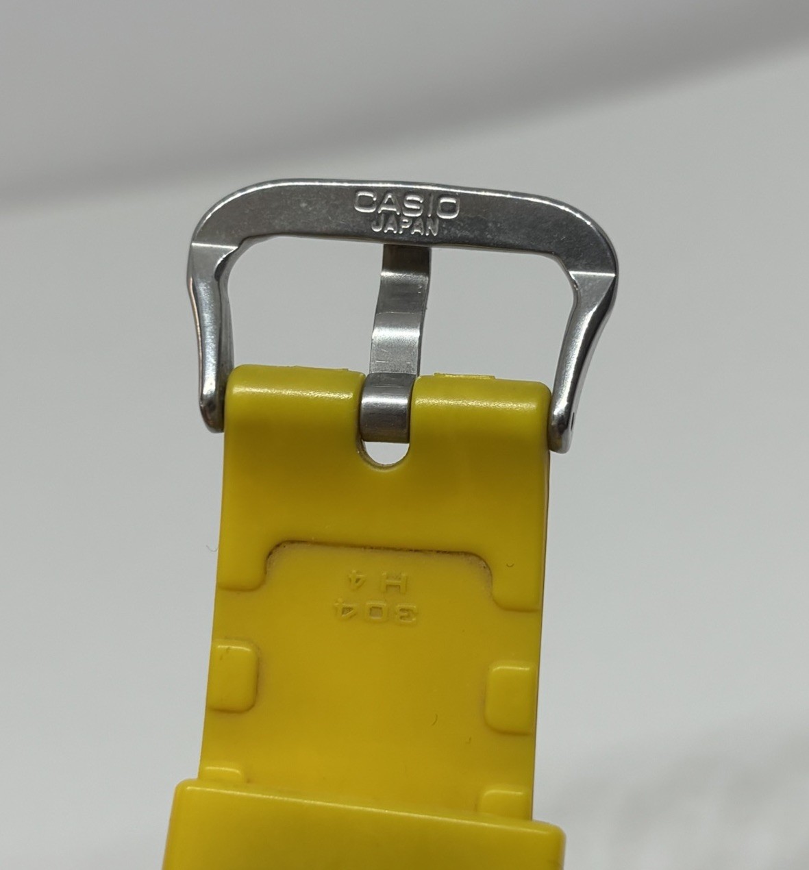 Genuine Casio Bezel Band & Metal Guard For DW6930 Fox Fire Watch Yellow Rare Vtg