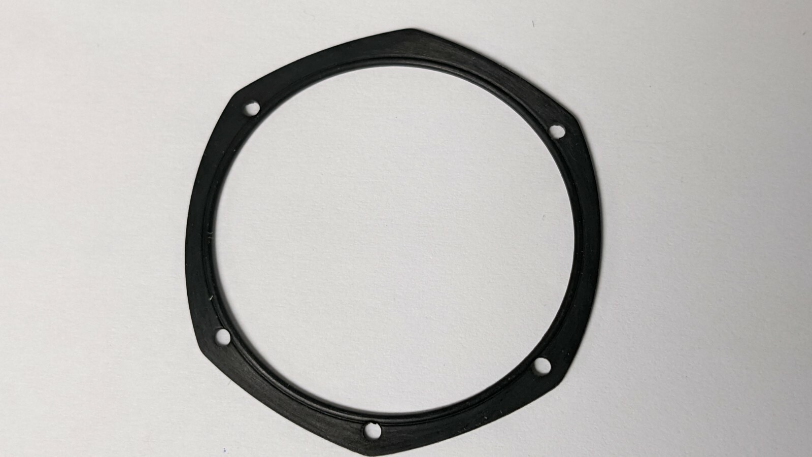 Large Ebel gasket bezel black plastic 0137L83/540. approx 43.3mm diameter. apprx