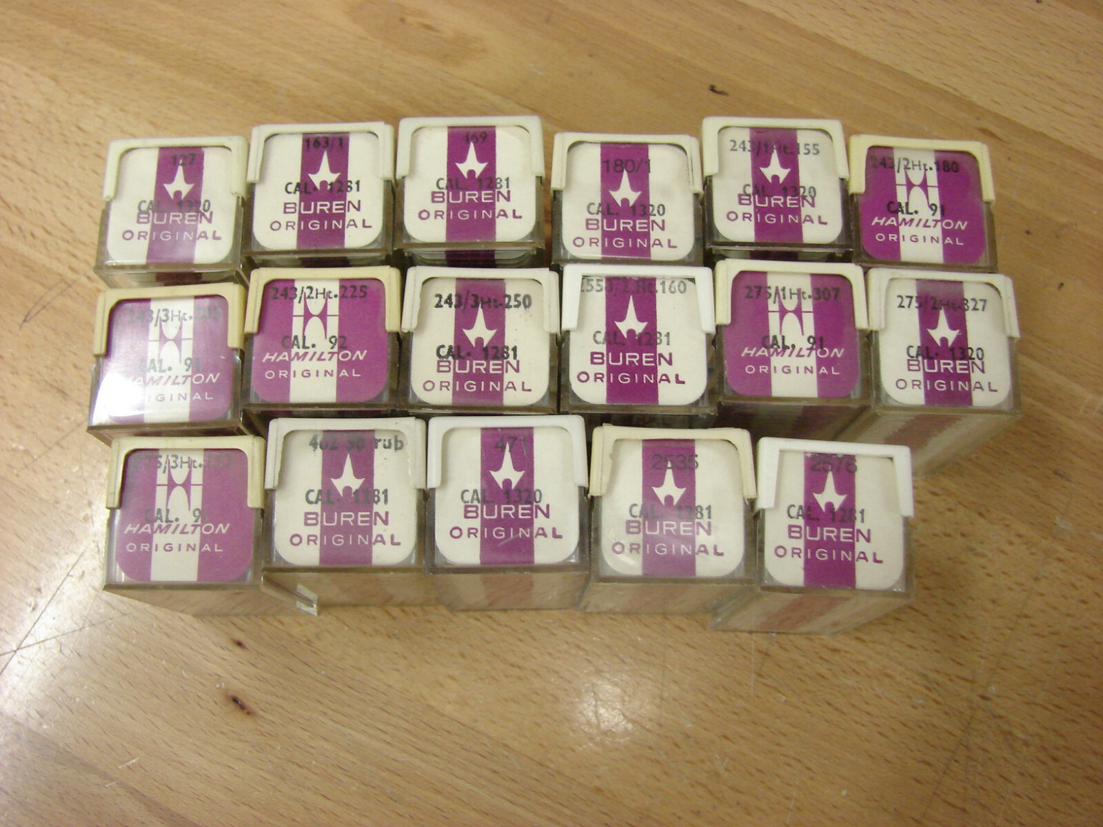 Buren 1281, 1320 wristwatch parts #127,163,180,243,2558,275,469,471,2535,2576!!!