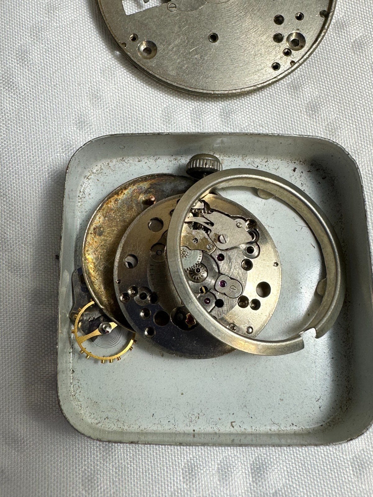 Vintage Watch Parts RANDOM WATCH PART CRAFTER LOT Steampunk Assemblage Art CP102
