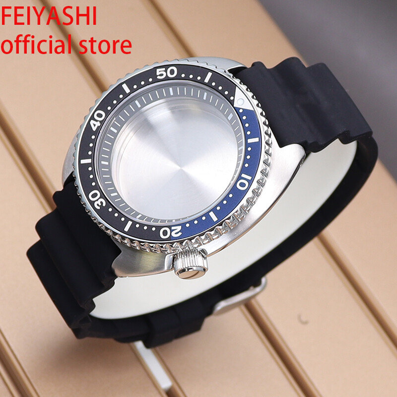 45mm Men’s Watch Case Strap Seiko Skx007 Skx009 Mod For Nh35 NH36 NH38 Movement
