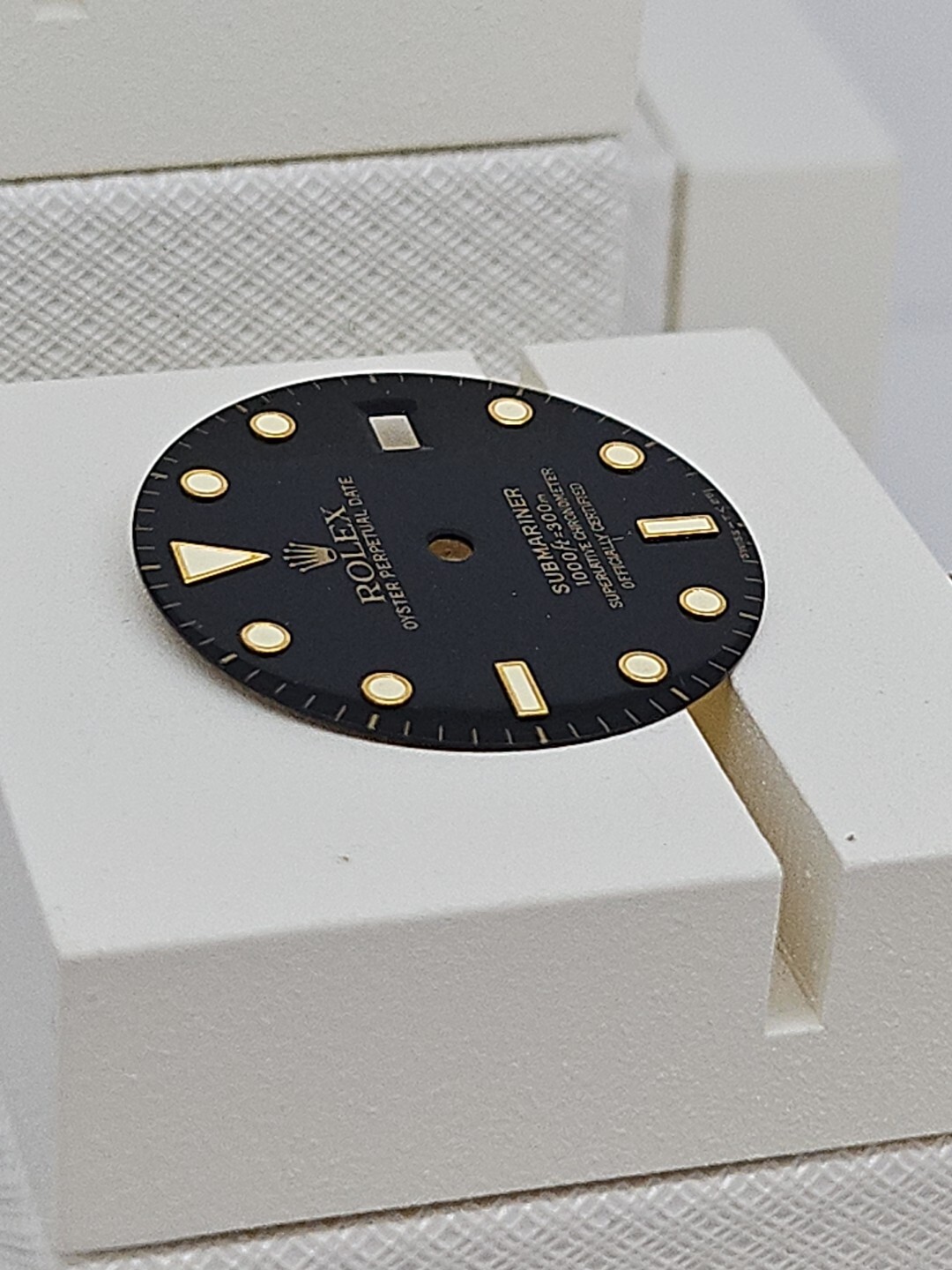 Rolex Dial , Insert ,Hands, Submariner 16808 ,Tritium, Glossy, New old Stock ,