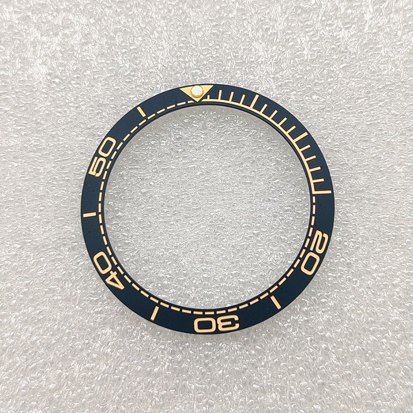 38MM Ceramic Bezel Watch Bezel SUB Beveled Watch Bezel Ring Insert Inner 30.5MM