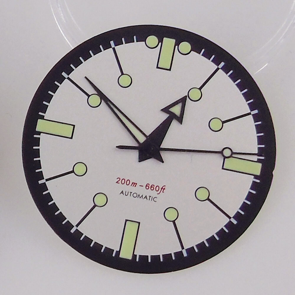 20ATM Diving 40mm Double Bow Sapphire Glass Watch Case Fit NH35 PT5000 120 Click