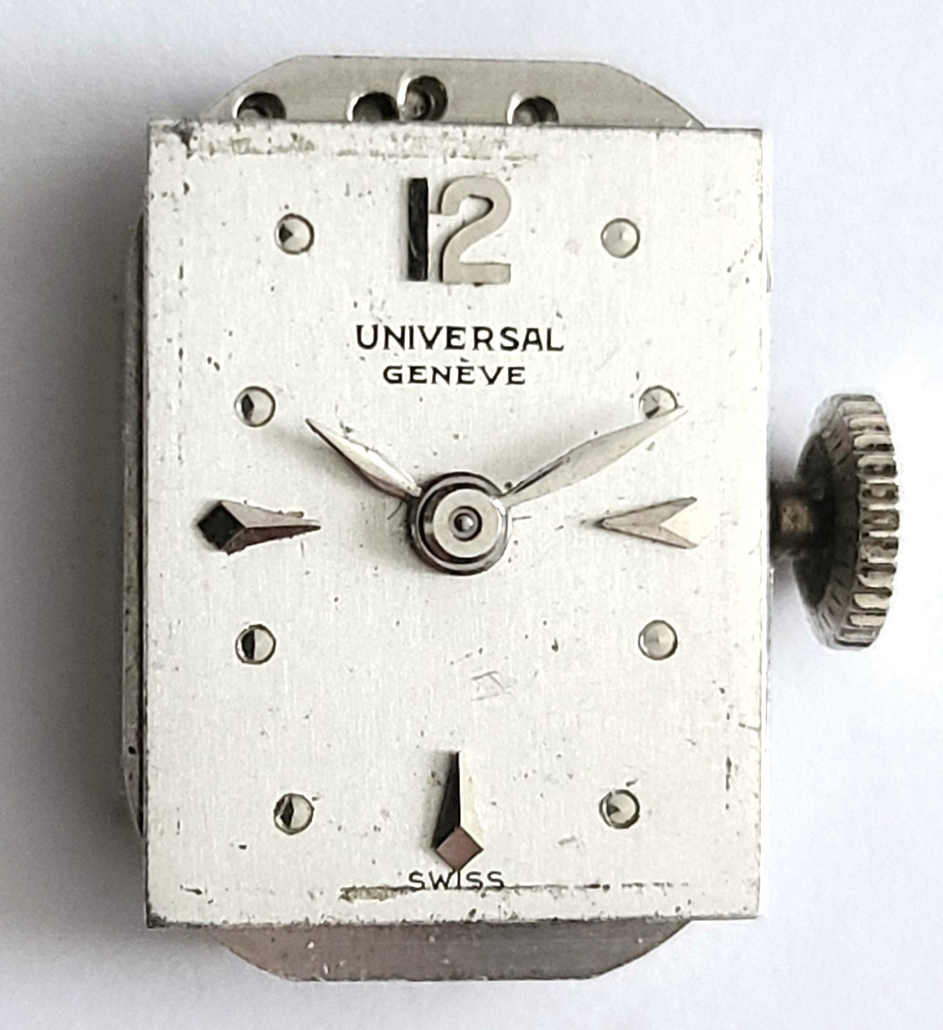 Universal Geneve 219 Ladies Watch Movement & Dial – RUNS