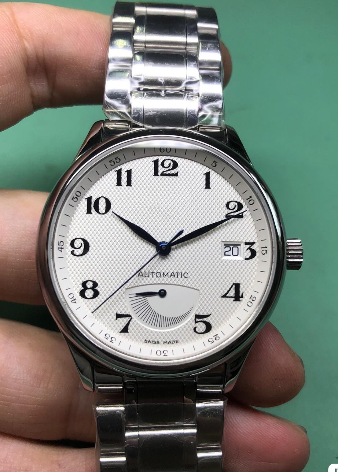 Watch Part 38.5mm Sapphire Crystal Watch Case for 2824 Movement