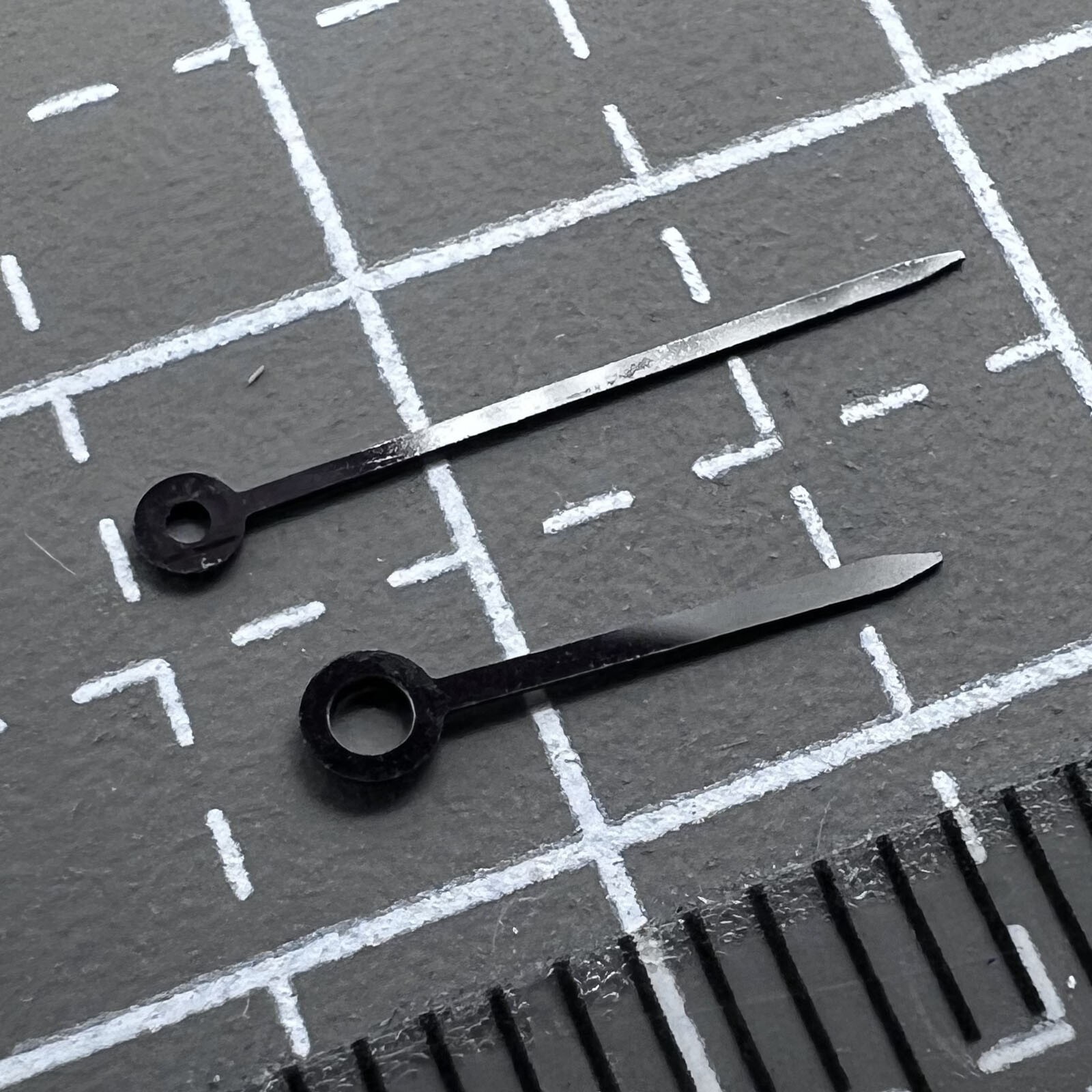2 Sets/Pack Black Watch Hands Set for ETA 282.001/002 E03.001 976.001 2000-1
