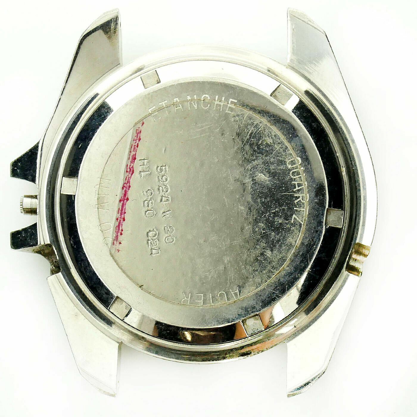 TAG HEUER DIVER HL 980.024 STAINLESS STEEL CASE FOR PARTS OR REPAIRS