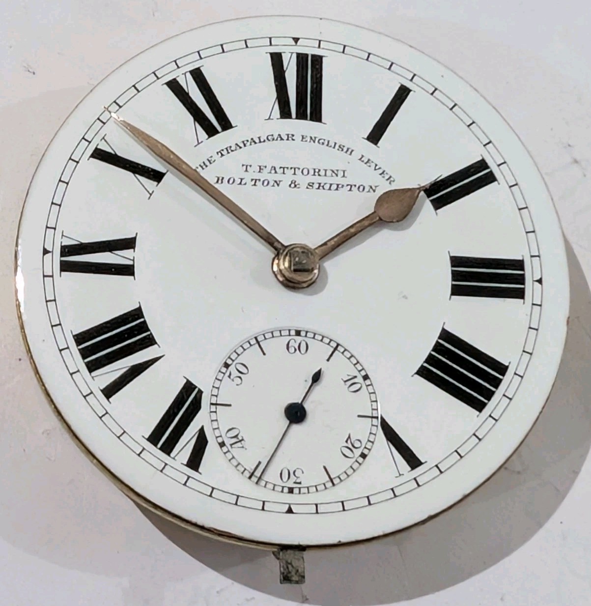 T Fattorini Pocket Watch Movement (Spares/Repairs)