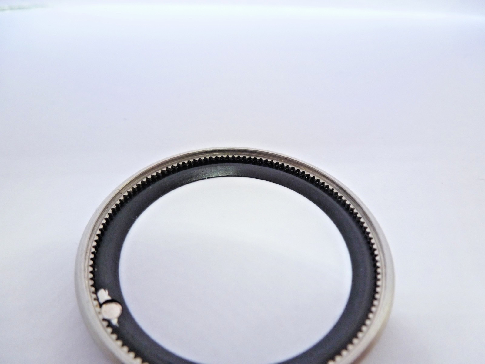 Genuine Rolex Submariner 16610/16800 complete bezel with insert vintage used –