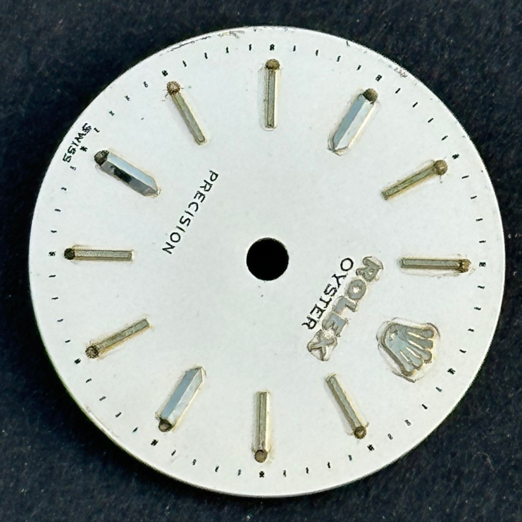 Vintage Rolex Oyster Precision Ladies Watch Dial For 6410 No Date