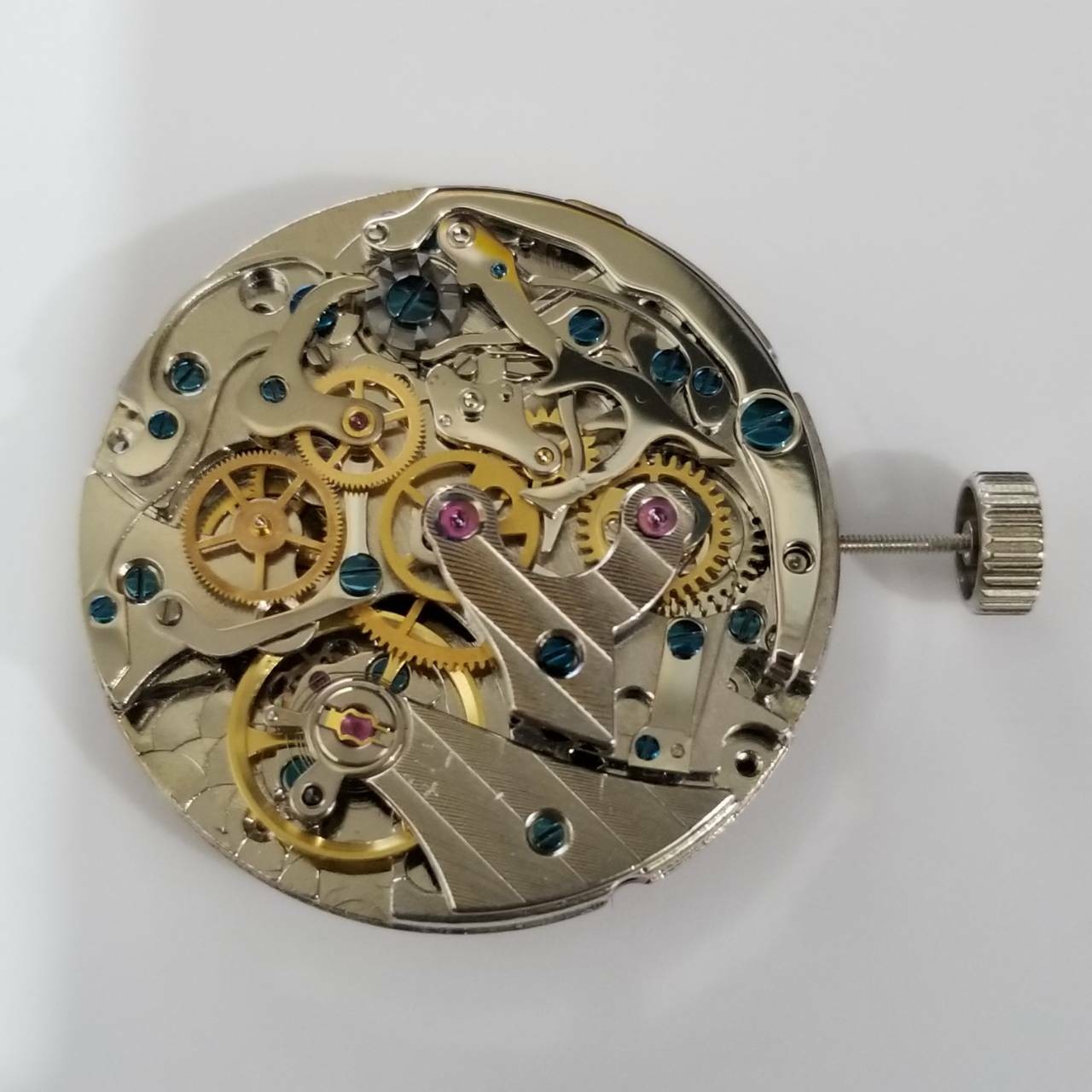 21600bph Mechanical 3-Eye ST19 Hand-wind Movement For Seagull ST1902 TY2902