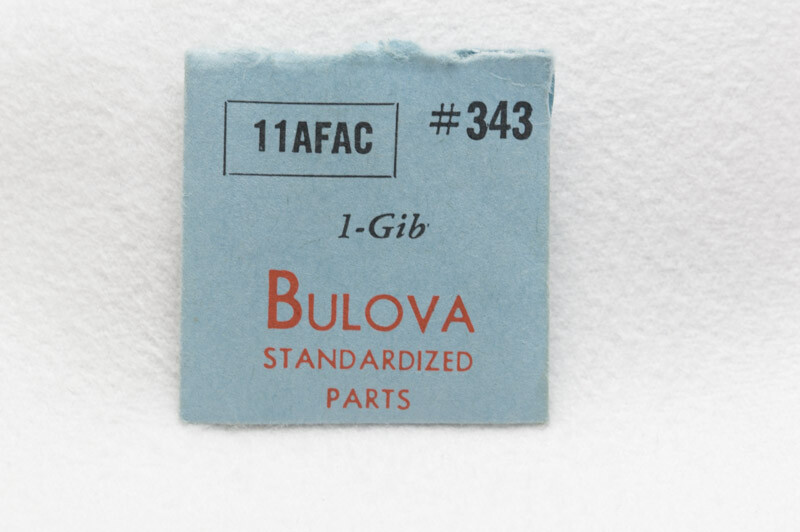 Bulova Wristwatch Parts for Calibre 11AFAC