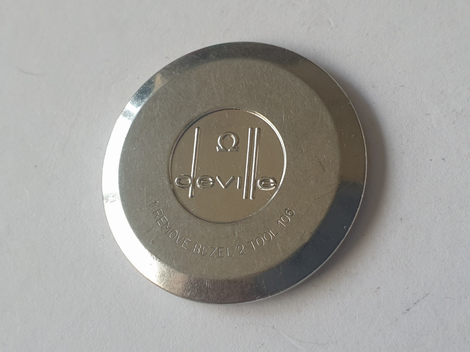 Vintage Genuine Case Back for Omega Deville Watch Ref. 166.0162 1660162 – 324