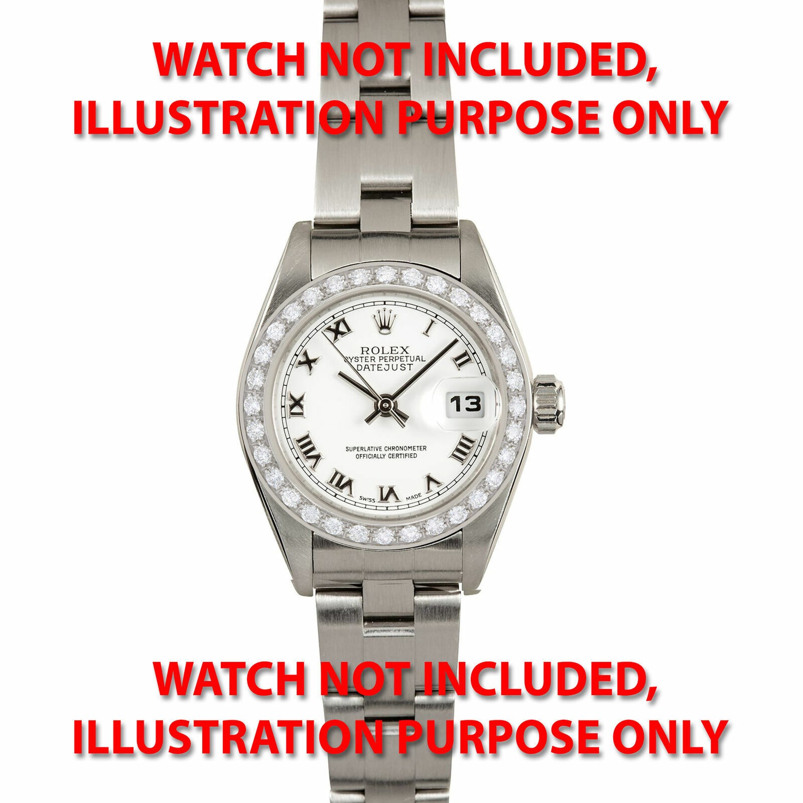 .70CT BEAD SET NATURAL DIAMOND BEZEL 18KW FOR ROLEX DATE 79136 79166 69079