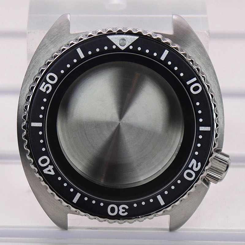45mm Men’s Watch Case With Chapter Ring For Mod Abalone NH35 NH36 NH34/38 4R36