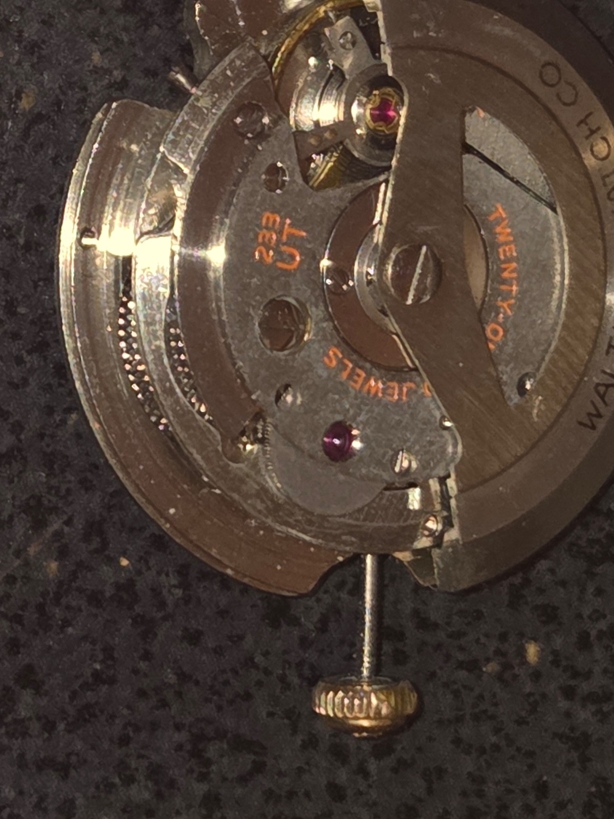 UC (UTC) (Seiko) 233. 21 Jewel men’s automatic movement, c. 1965.