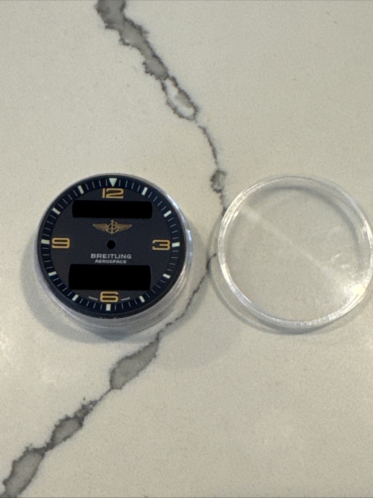 Genuine Pre-Owned Breitling Aerospace Dial Blue, 32.6mm In Immaculate Condition.