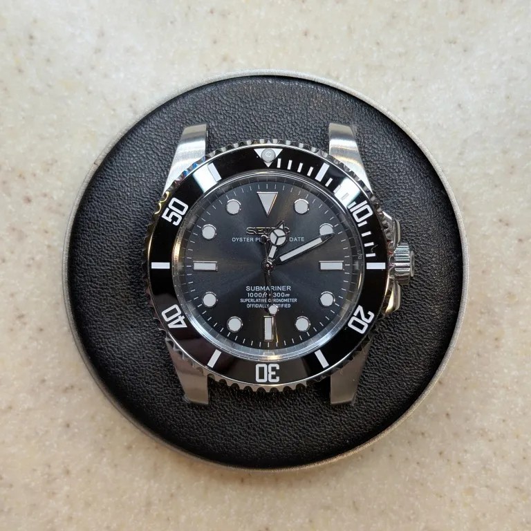 Ice Blue Luminous NH35 Watch Hands Deep Diving Modified Accessories For NH36