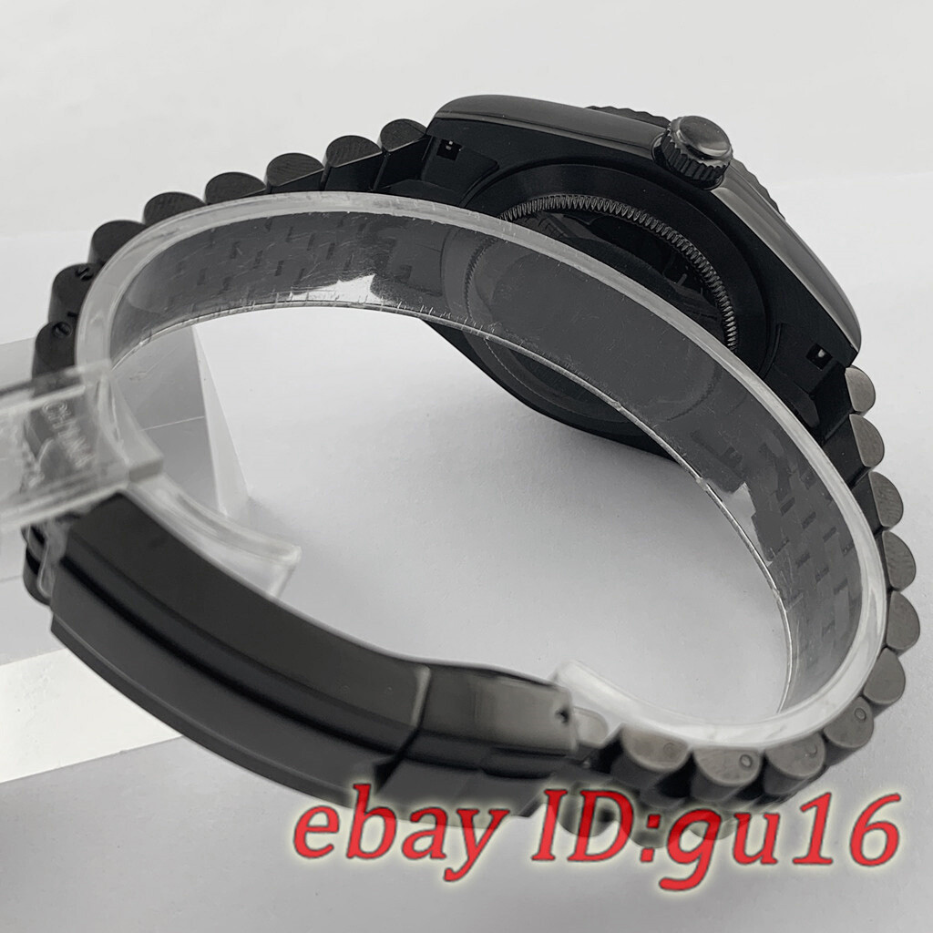 36mm/40mm PVD Sapphire Watch case Fit NH34 NH35 NH36 ETA 2824/2836 Miyota 8215